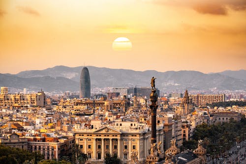 Ciudad de Barcelona, una de las ciudades más pobladas de Cataluña